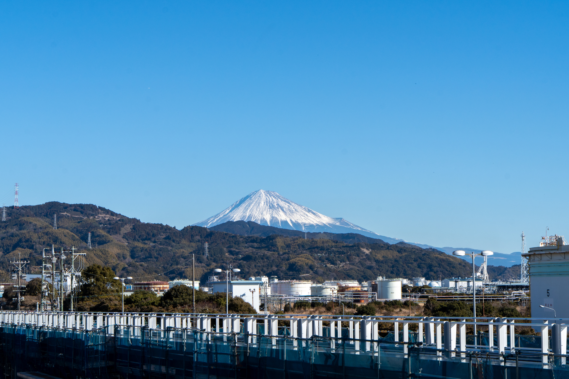 静岡県静岡市清水区の富士山