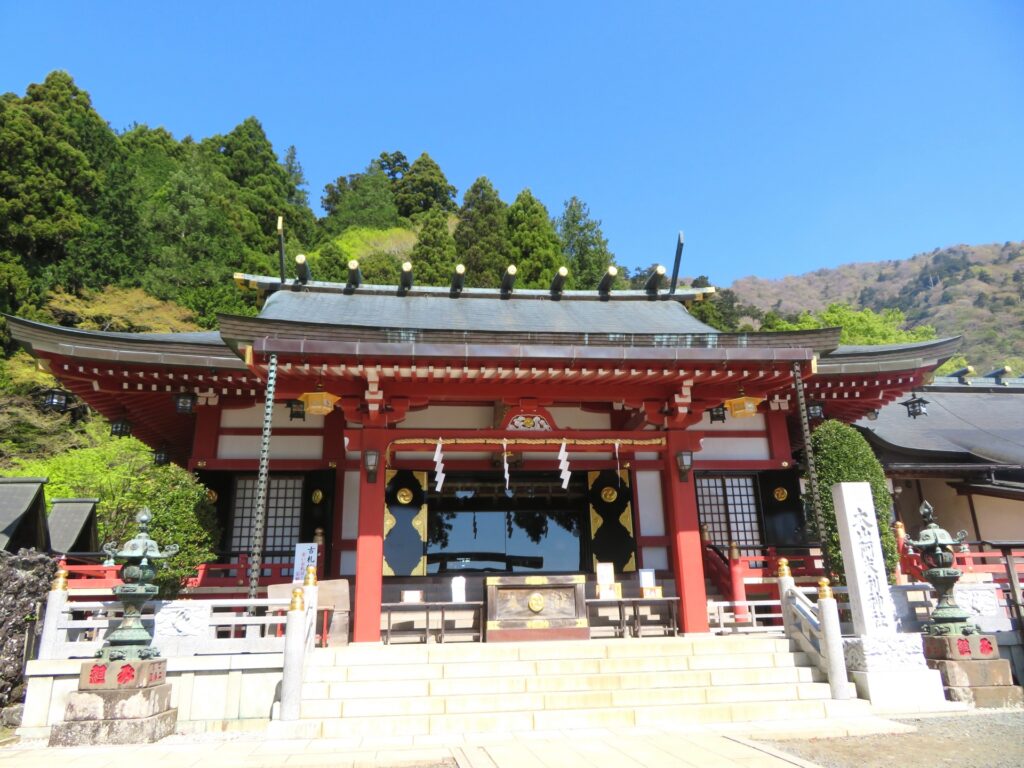 神奈川県伊勢原市の大山阿夫利神社 神奈川県伊勢原市の大山阿夫利神社