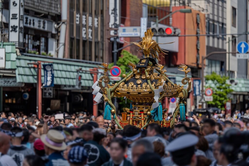 甲府市の甲府えびす講祭り