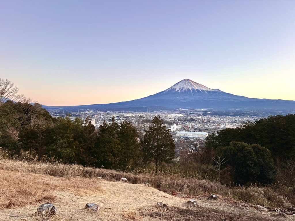 富士宮市の市街 富士宮市の市街