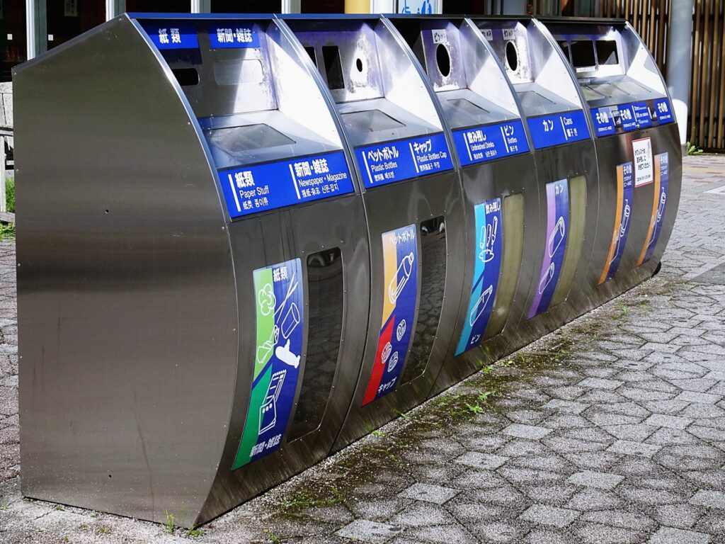 大阪府大阪市東住吉区のリサイクルボックス