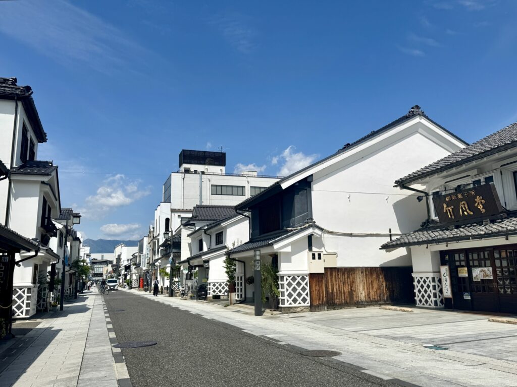 松本市の街並み