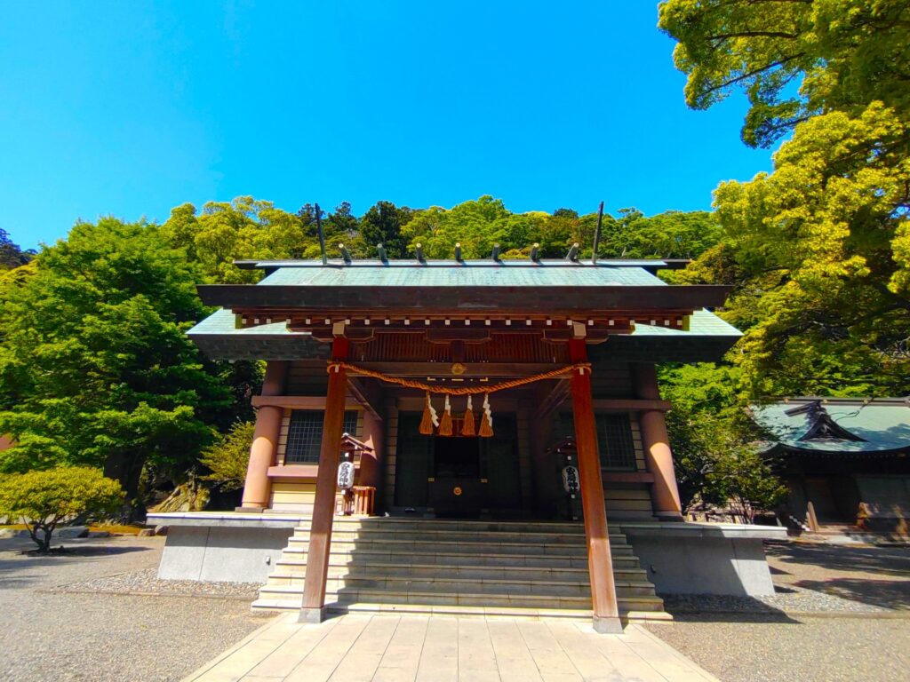 千葉市中央区の千葉神社の社殿