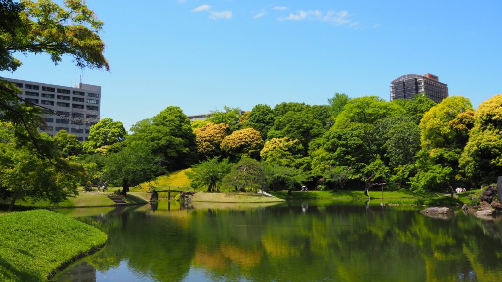 文京区の小石川後楽園