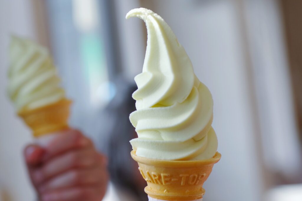 鳥取県米子市のソフトクリーム