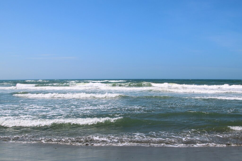 浜松市南区の遠州灘海岸