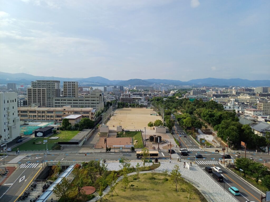 茨木市の街並み