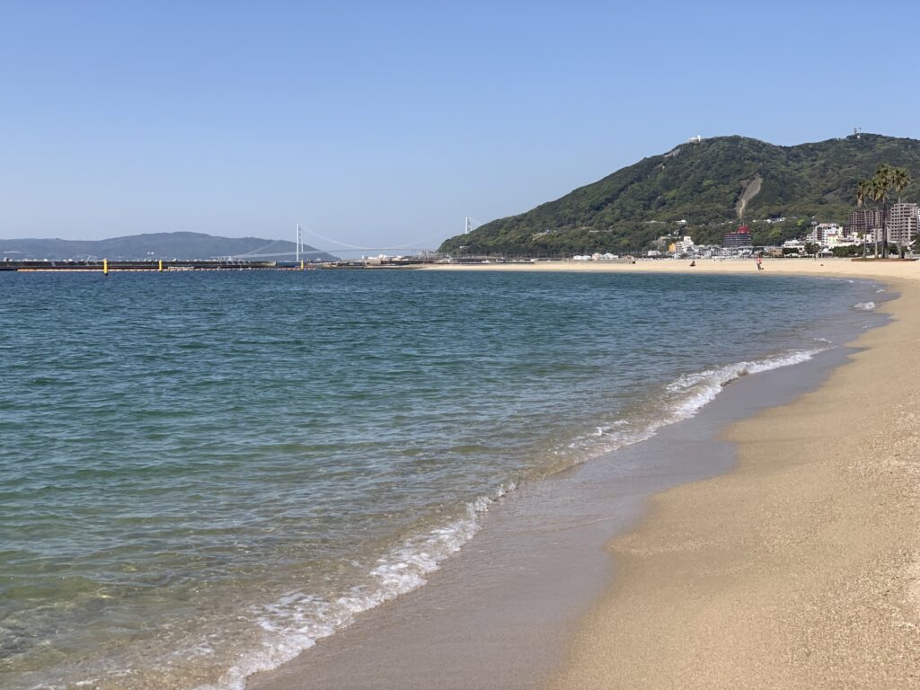 須磨区の須磨海岸