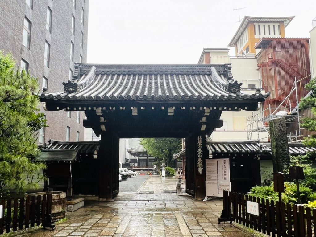 京都市北区の町並み