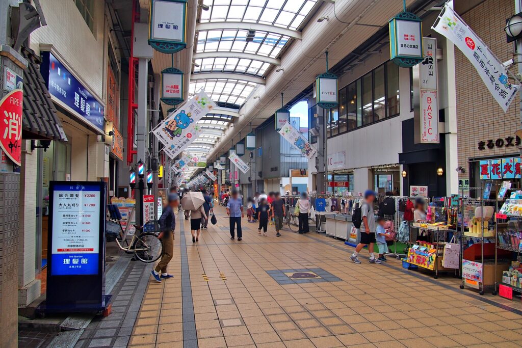 淀川区の三津屋商店街