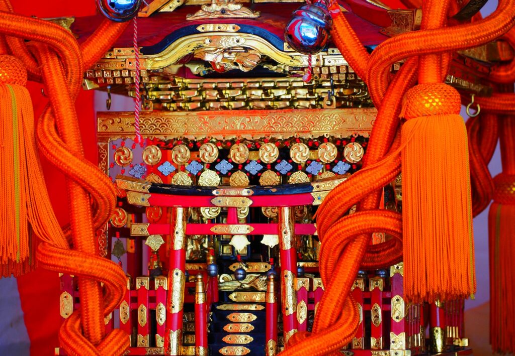 甲府市の神輿
