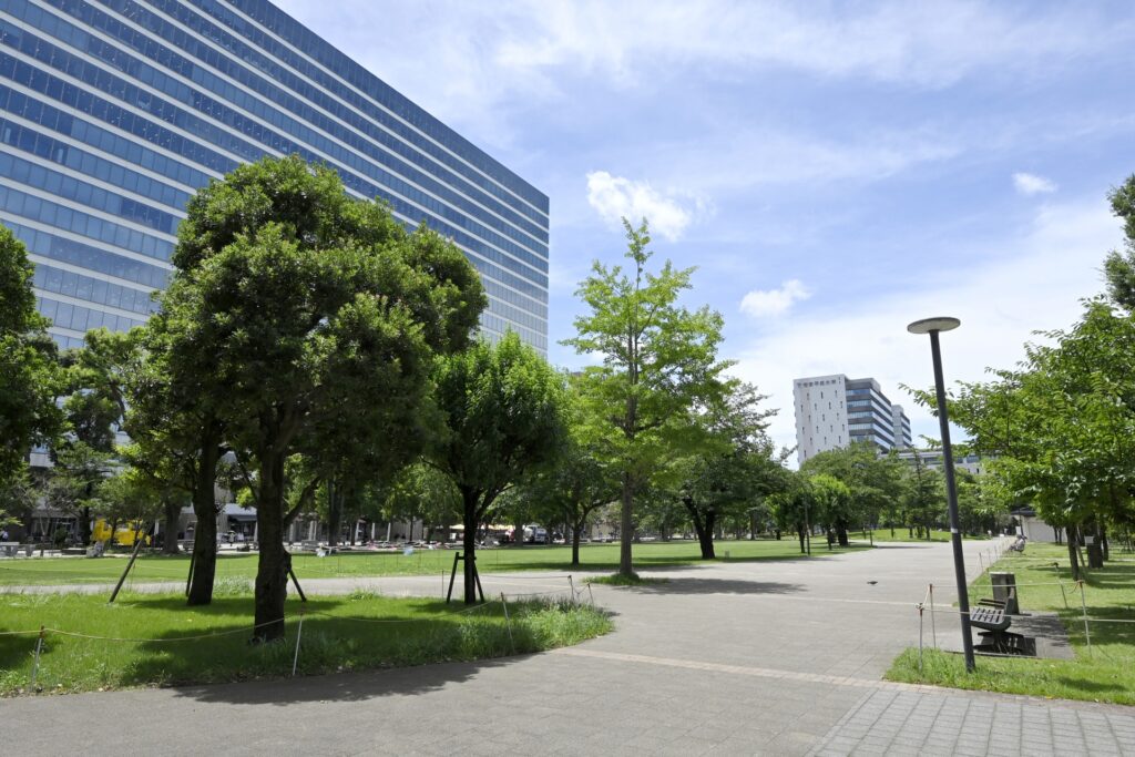 中野区の中野四季の森公園