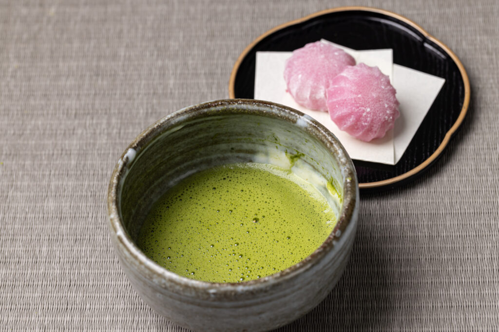 千葉県市川市の和菓子と抹茶
