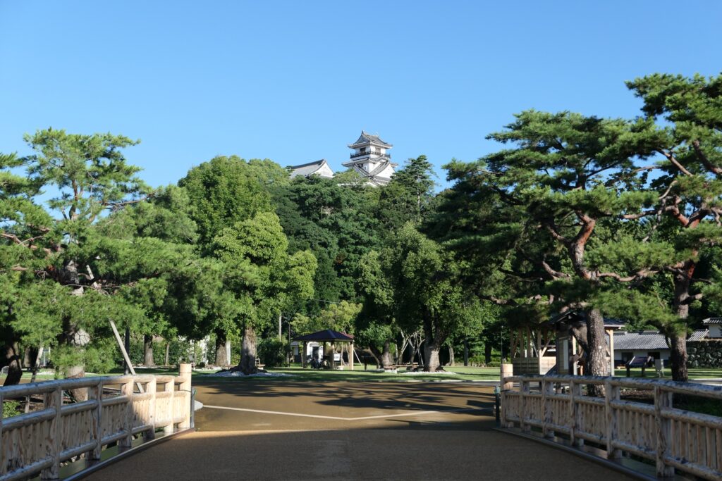 山之内公園の風景