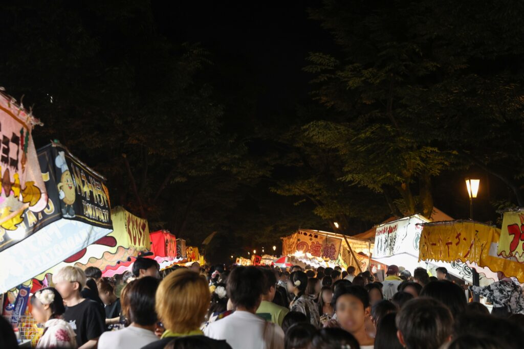 縁日の写真