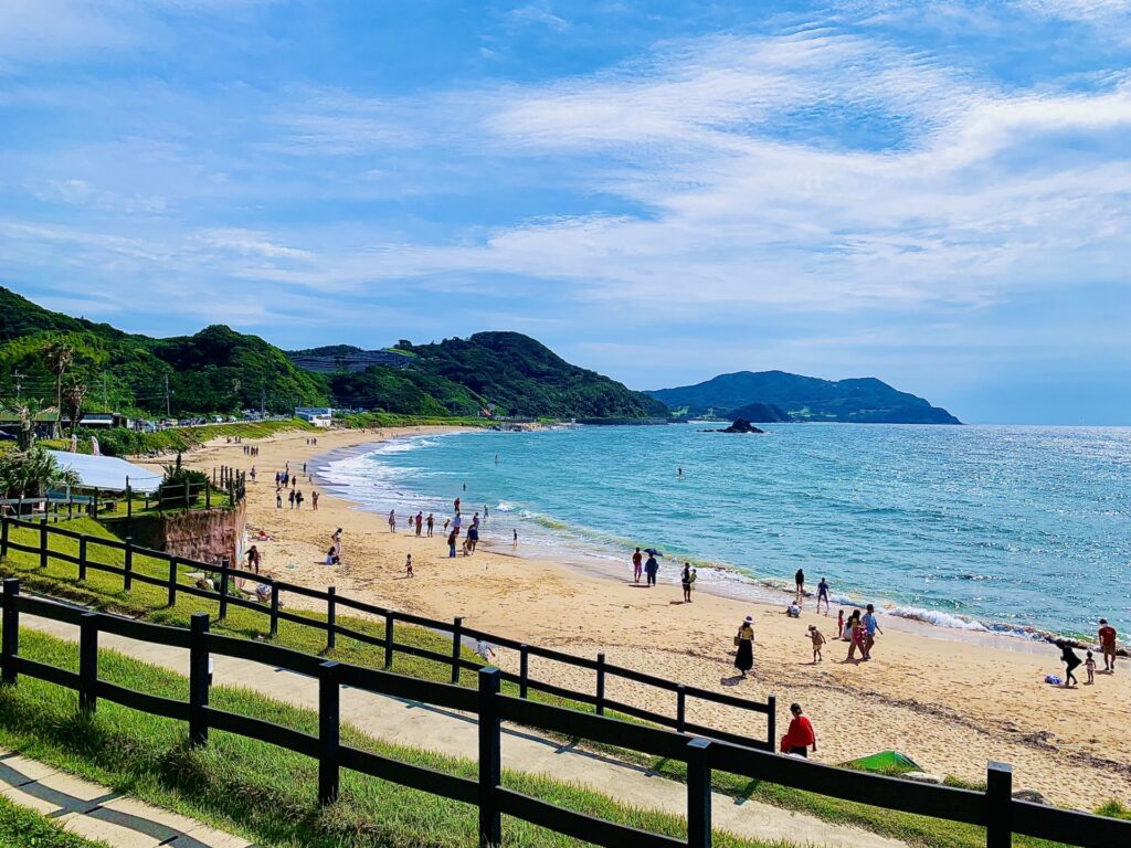 福岡市西区の糸島のビーチ