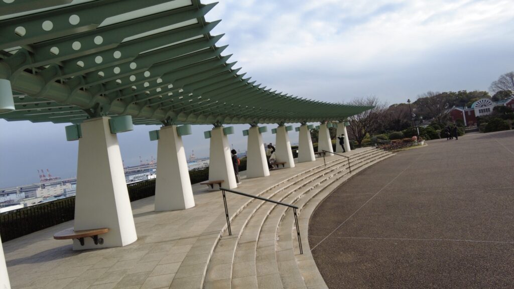 神奈川県横浜市中区の港の見える丘公園