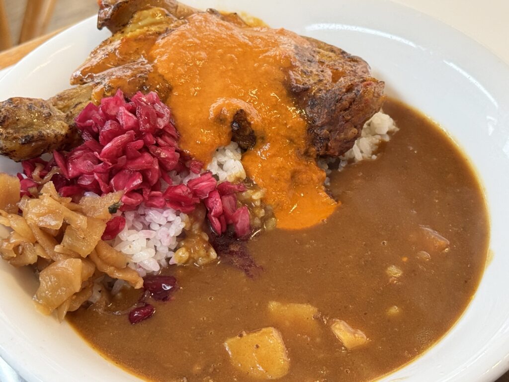 カレーの写真 磐田市のおもろカレー