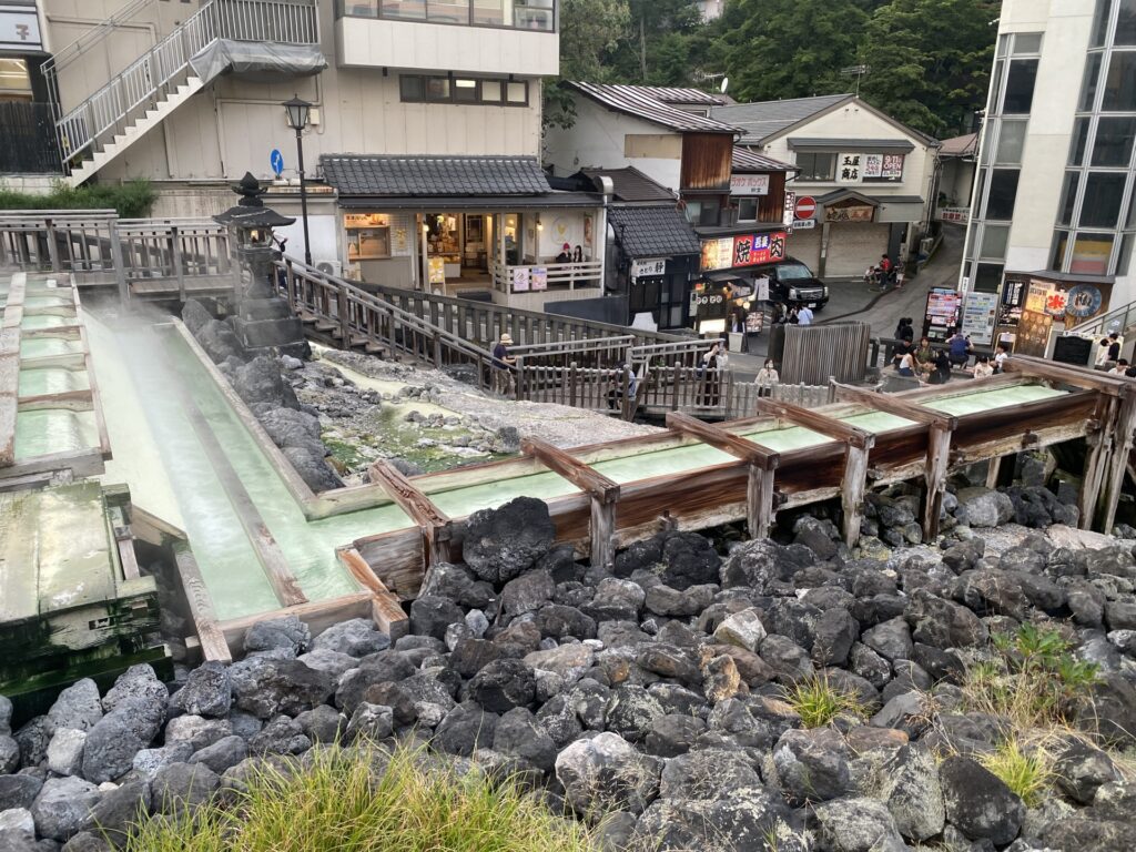 滋賀県草津市の温泉地