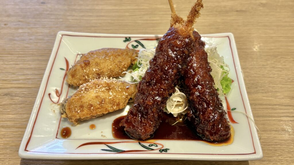愛知県名古屋市の串カツと手羽先