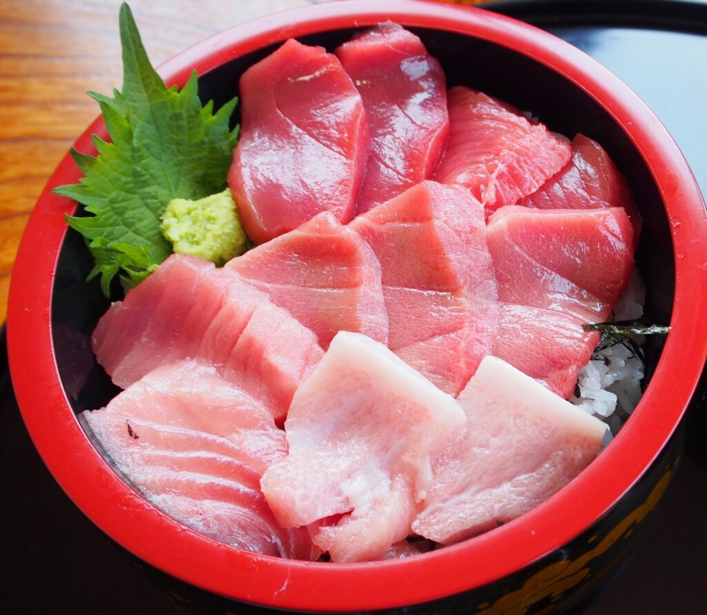 静岡県静岡市清水区のマグロ丼 静岡県静岡市清水区のマグロ丼