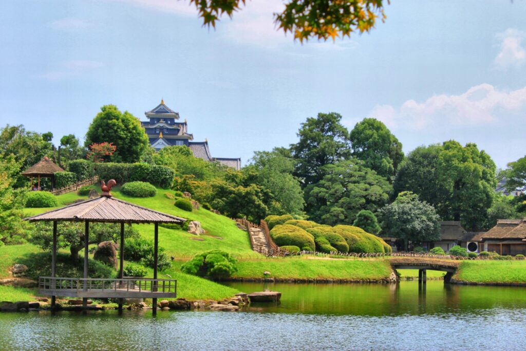 岡山市北区の後楽園