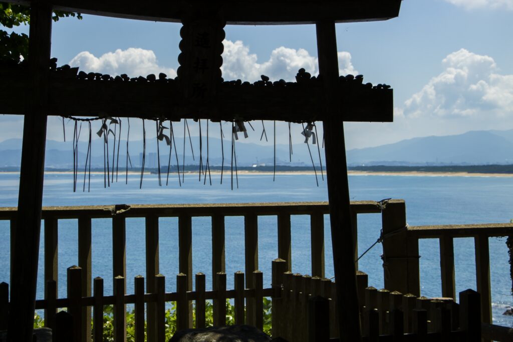 福岡市東区の志賀海神社の鳥居