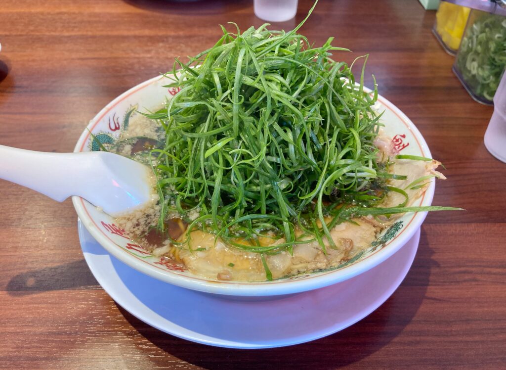 京都市南区の九条ネギラーメン