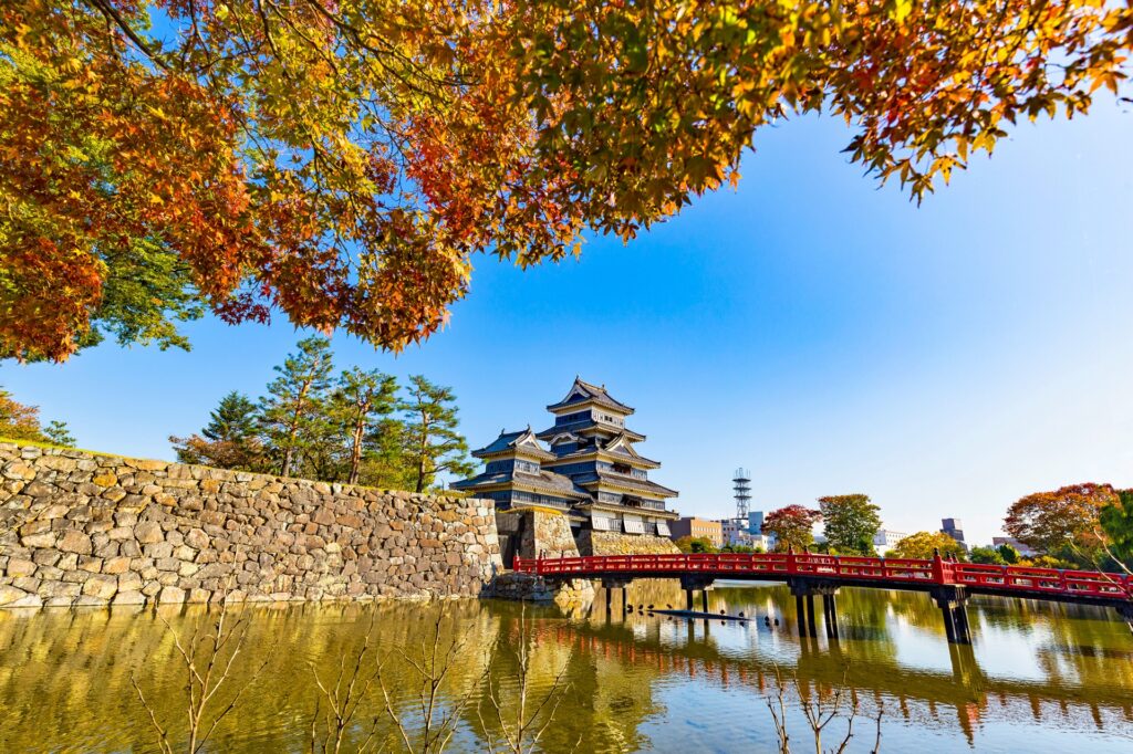 松本市の松本城