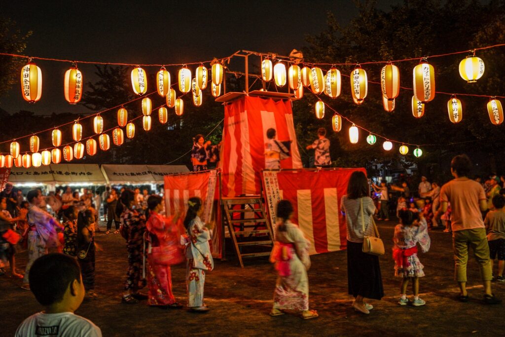 東京都中央区の盆踊り
