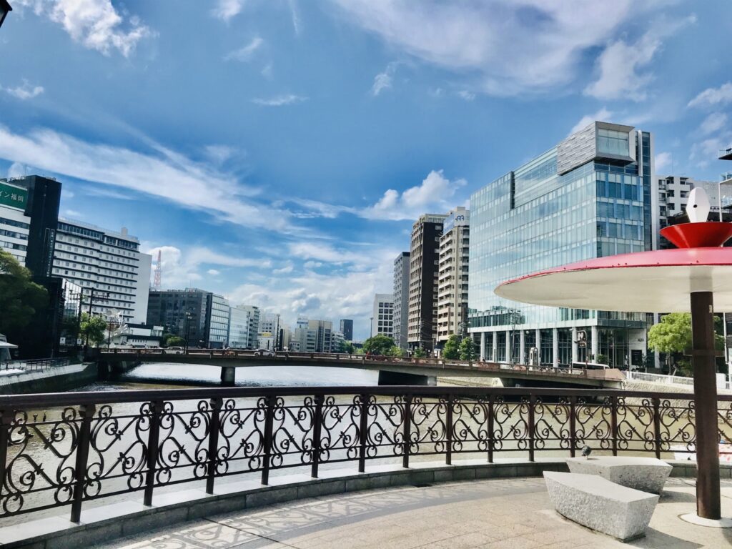 福岡市西区の街並み