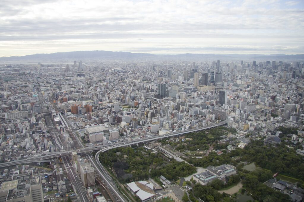 平野区の街並み