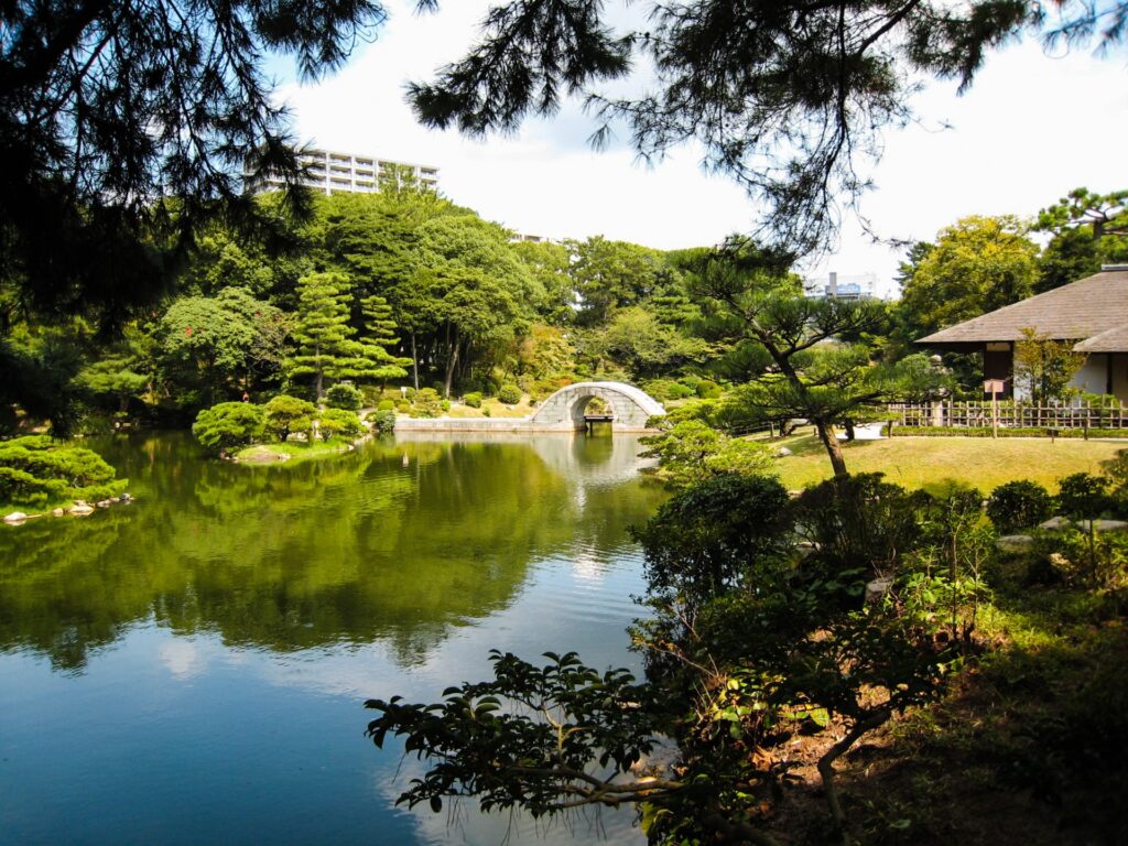 広島県広島市中区の縮景園