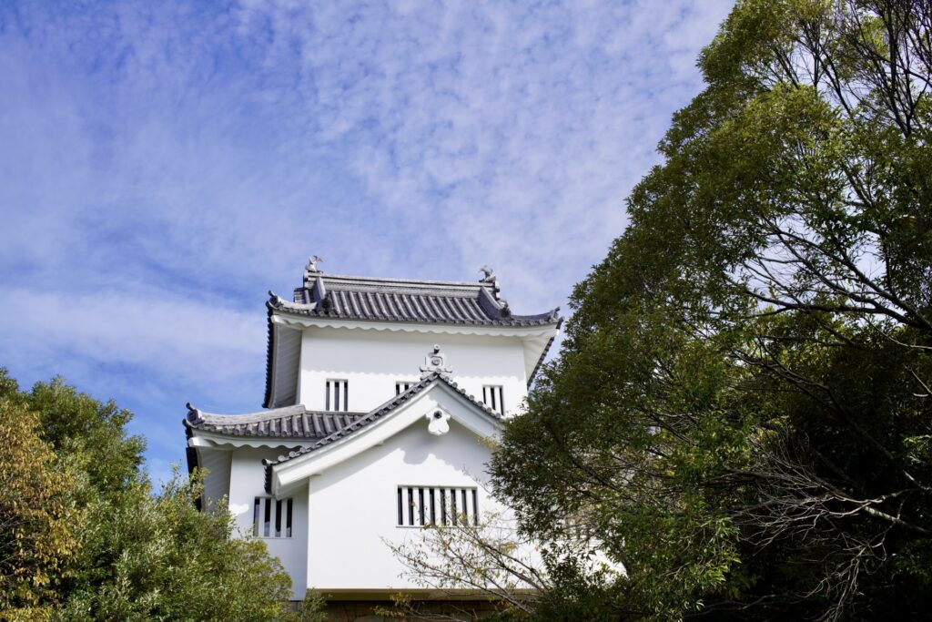 豊田市の挙母城跡