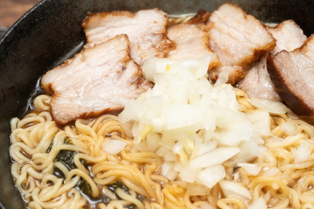 千葉市中央区のラーメンの盛り合わせ