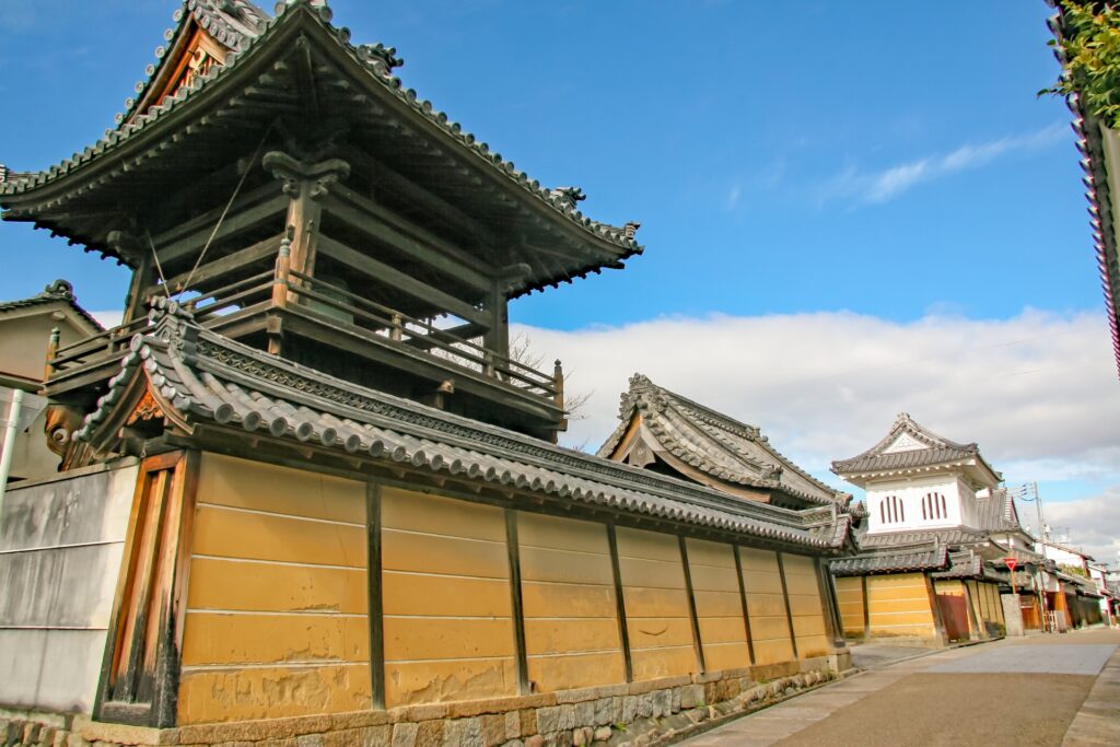 富田林市の古い町並み