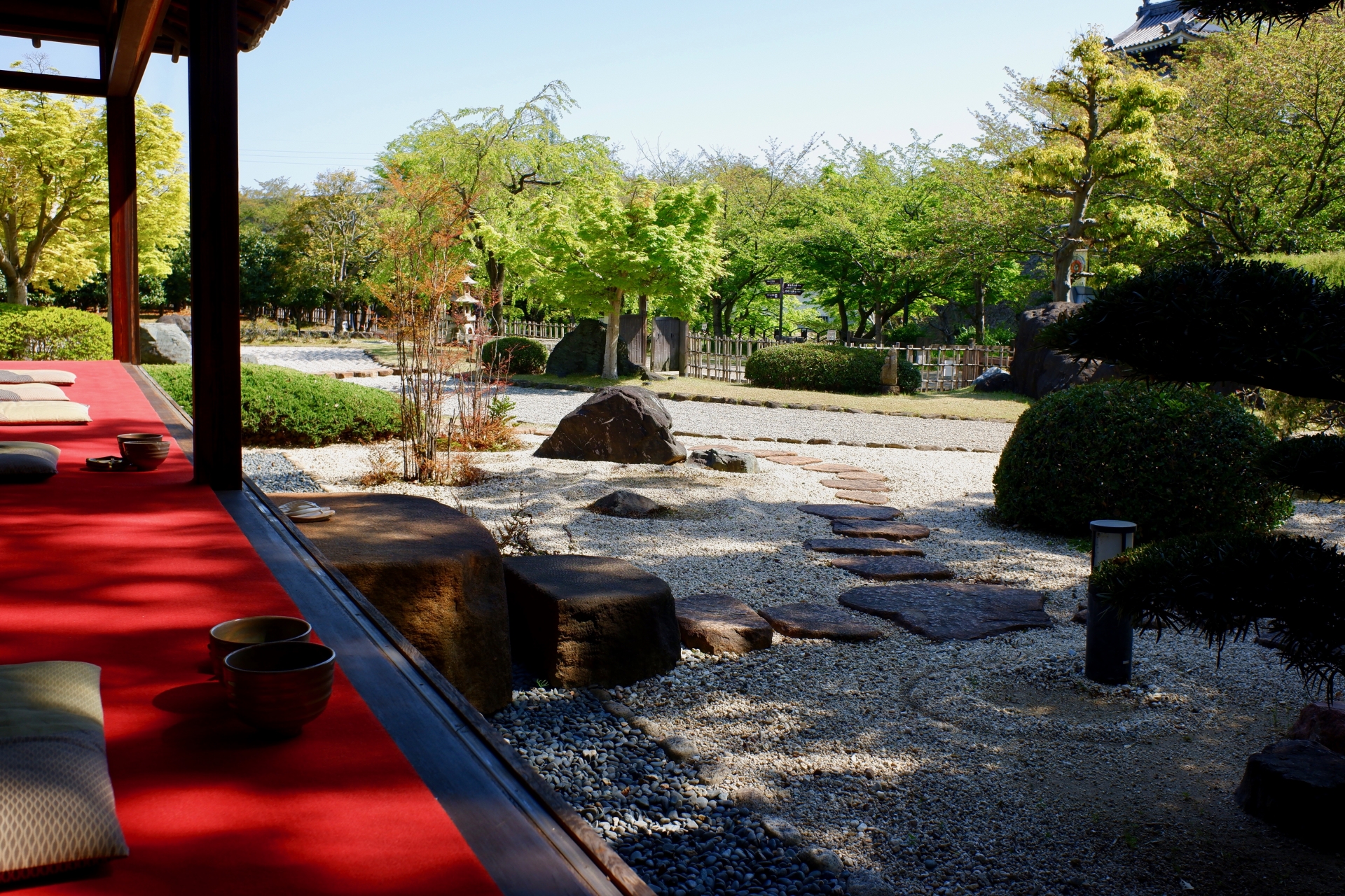 愛知県西尾市の庭園