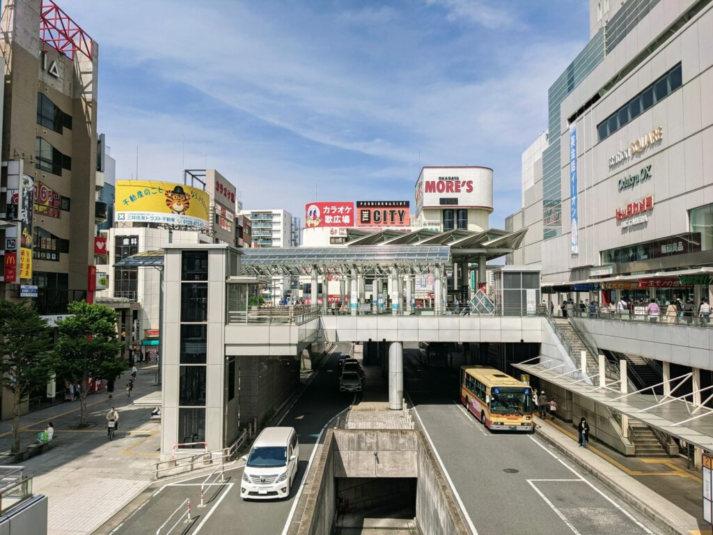 相模原市南区の相模大野駅