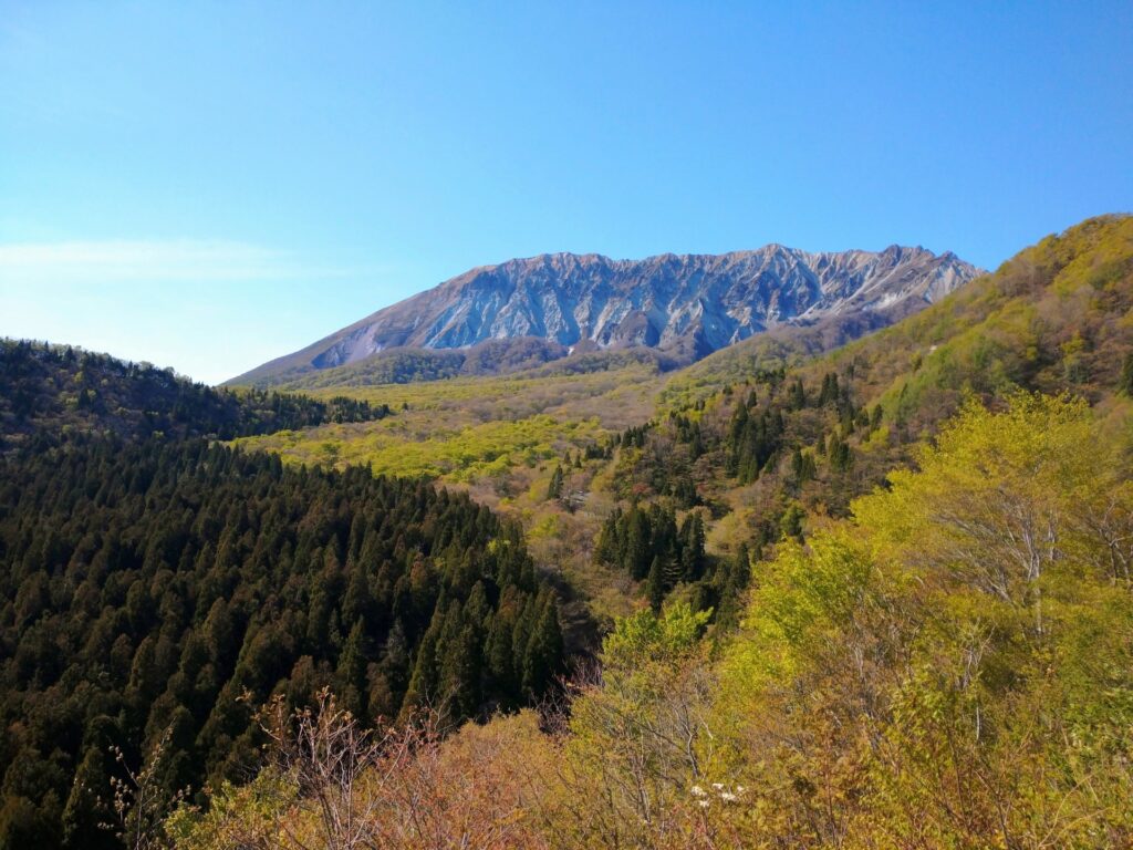 鳥取県米子市の大山山頂