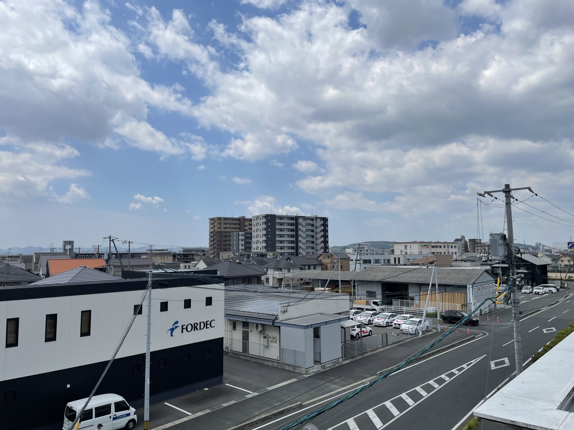岡山市中区の街並み