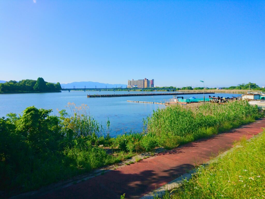 滋賀県草津市の緑地