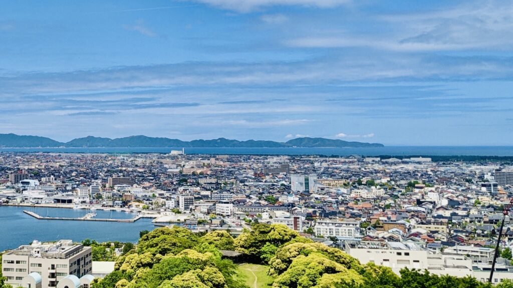 鳥取県米子市の街並み