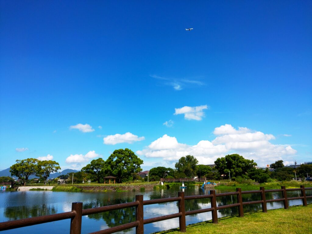 熊本市東区の江津湖