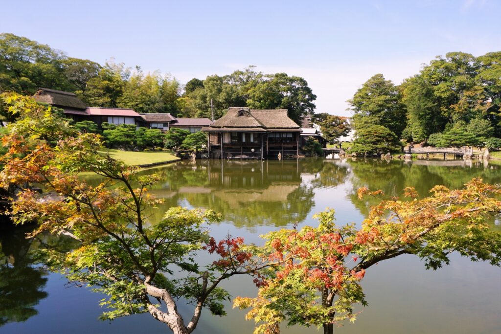 滋賀県彦根市の玄宮園