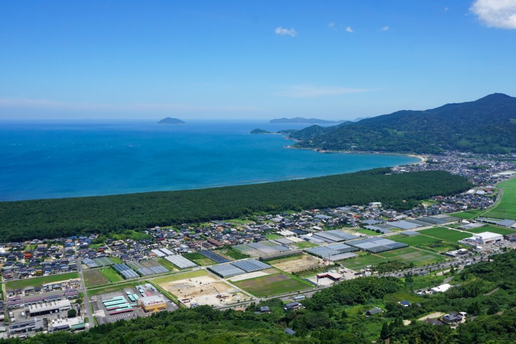 唐津市の虹の松原