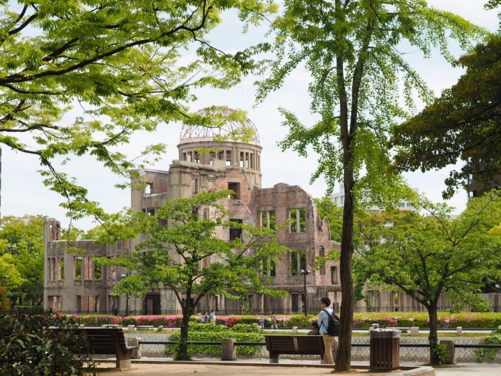 広島市中区の原爆ドーム