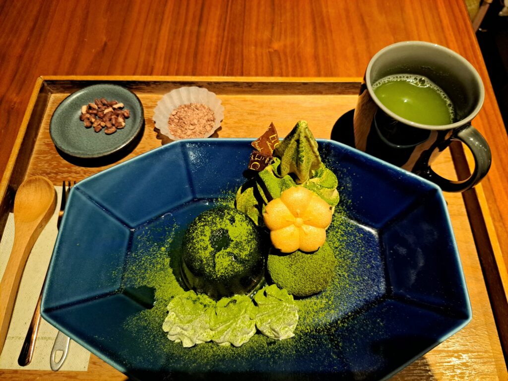甘味と抹茶セット