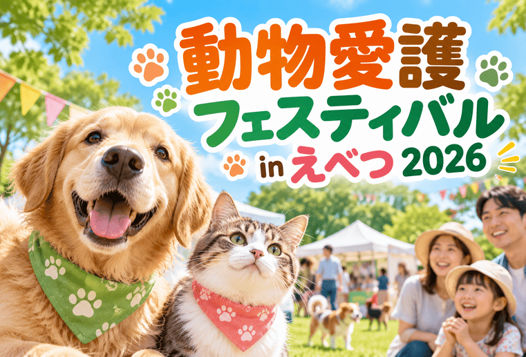 動物愛護フェスティバルinえべつのアイキャッチ画像