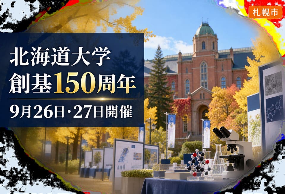北海道大学創基150周年イベントのアイキャッチ画像