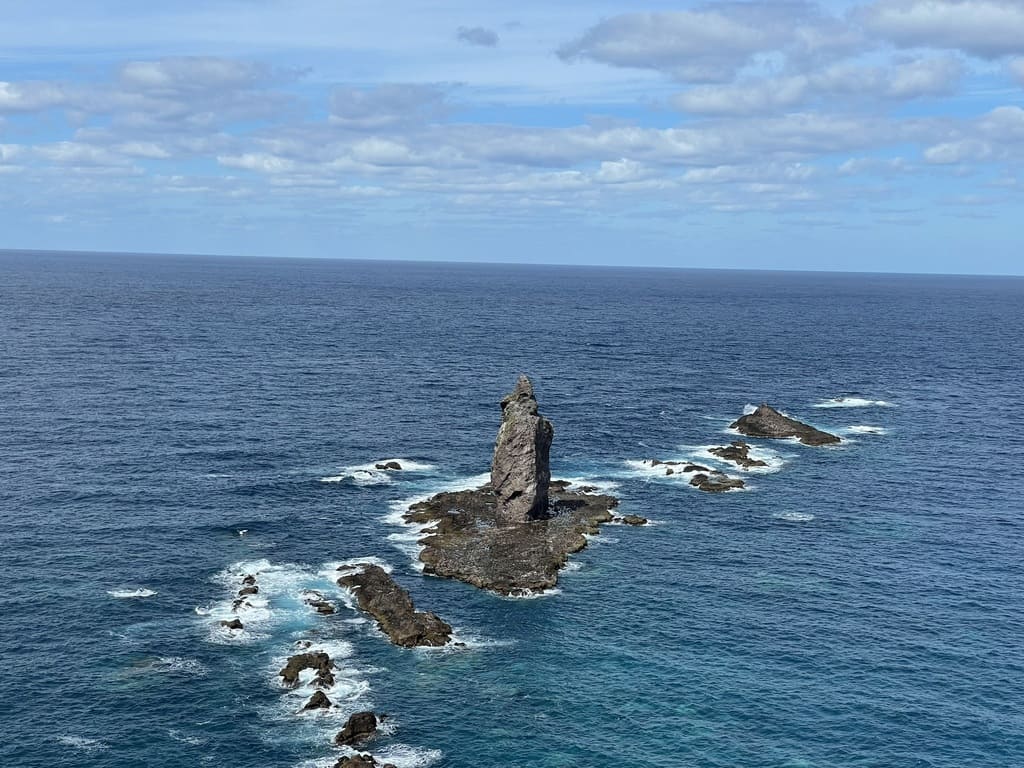 神威岬の先端に到着